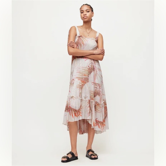 ALLSAINTS ~ Gabi Luar Midi Dress - Picture 7 of 12